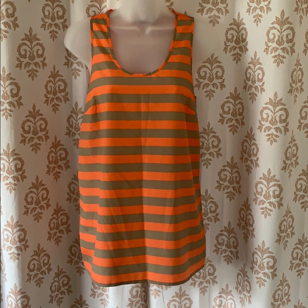 Outback Red striped tank M